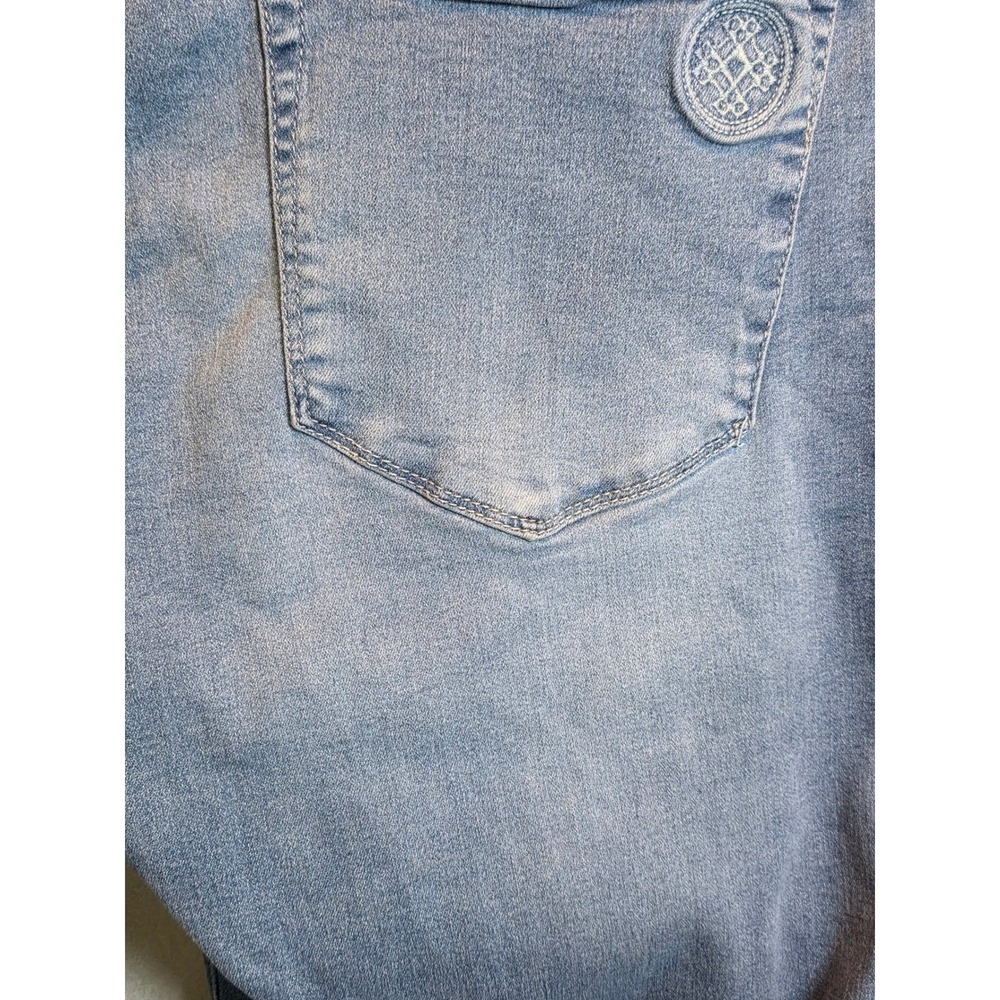 Laurie Felt Silky Denim Curve Ankle Skinny Jeans Light Wash 2XP Comfort Waist - Picture 14 of 15